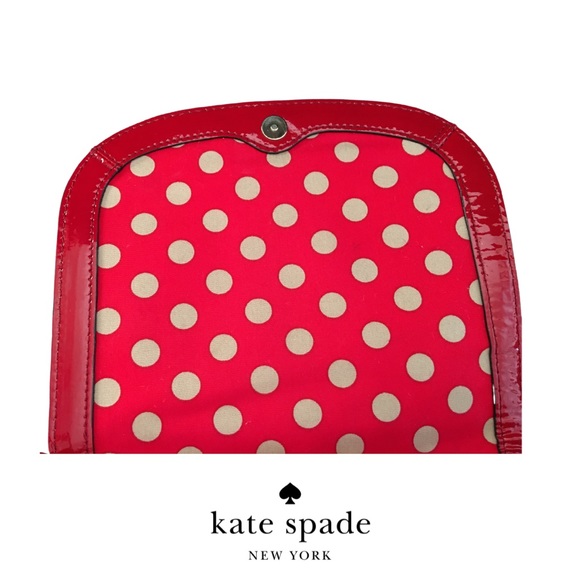 kate spade Patent Leather Red Purse - Picture 4 of 12